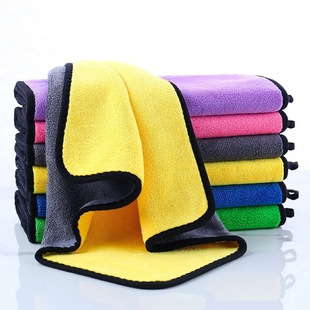 500g high density coral fleece multifunctional cleaning cloth hand washing advertising gift thickened towel