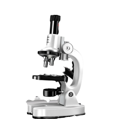 Children's educational science and education toys for primary and secondary school students science experiment microscope biology teaching aids color box gift wholesale