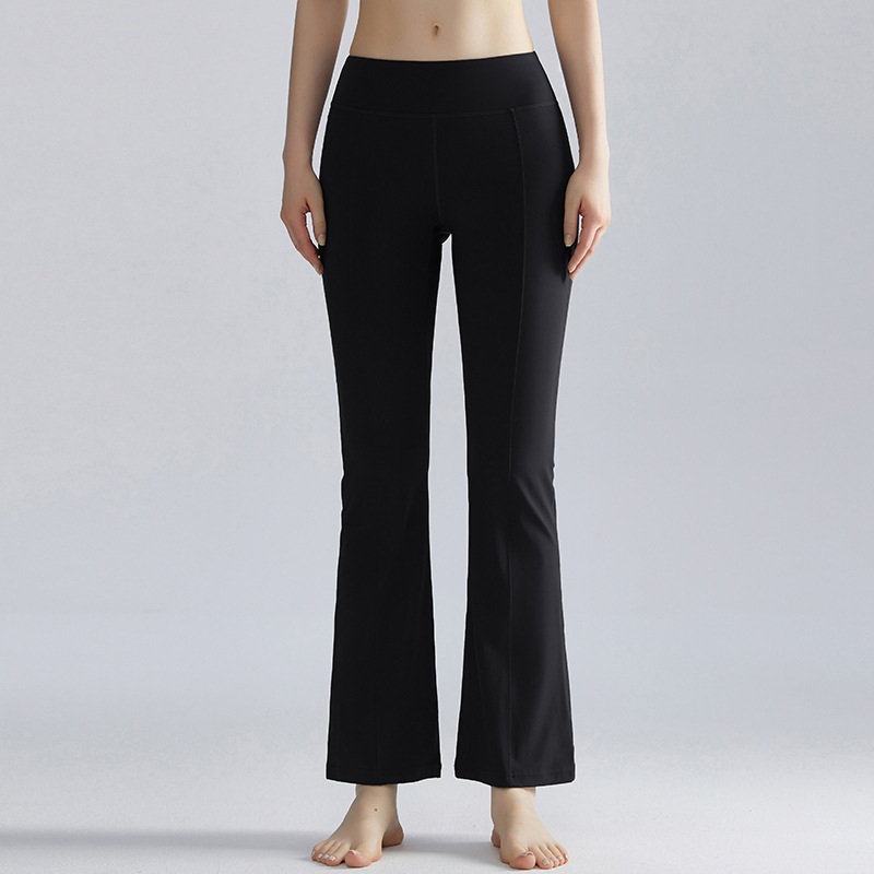 Pantalones de cintura alta de mujer Wiman, pantalones de cintura alta de mujer, pantalones de yoga delgados deportivos y casuales.