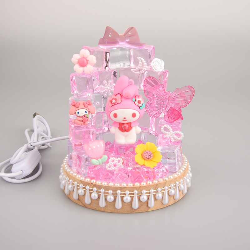 女の子 DIY 手作りクリーム接着剤材料パッケージギフトボックスセットクリエイティブ手作りショップ教育屋台おもちゃ卸売|undefined