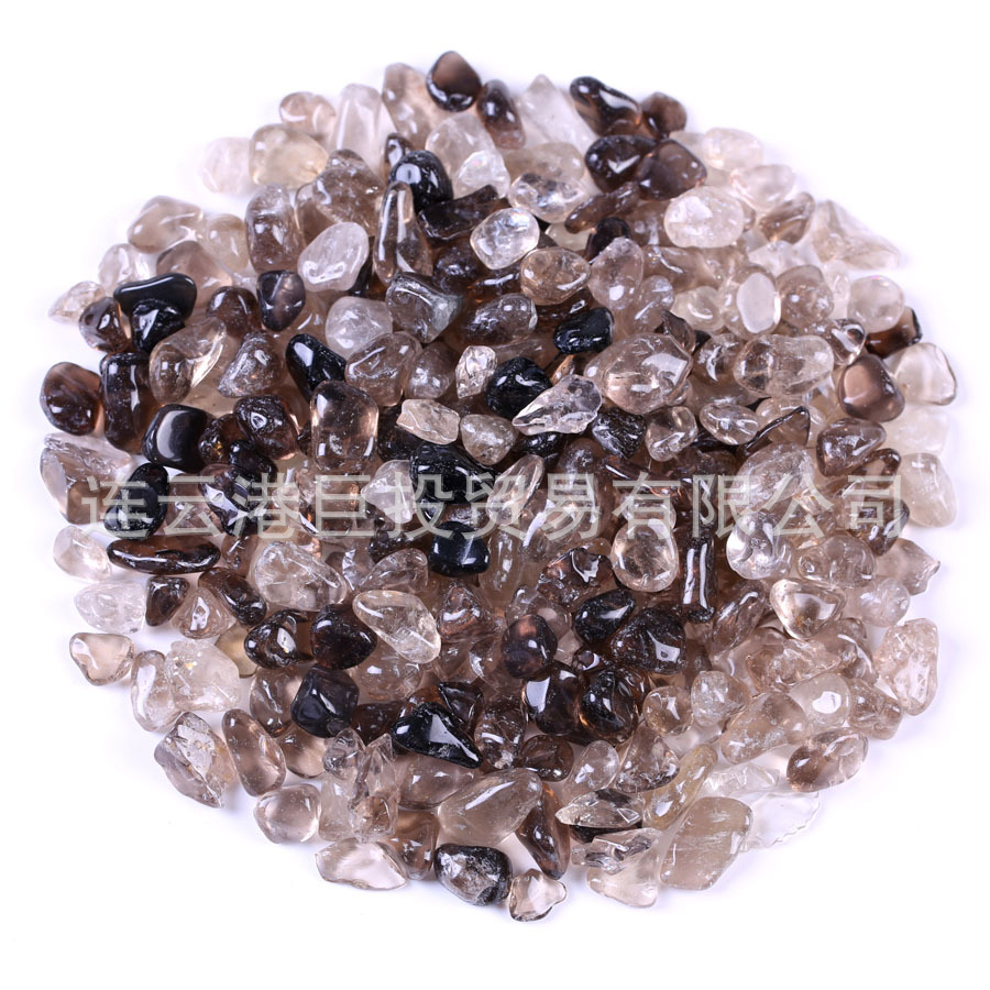 100 tipos de piedra triturada de 7 - 9mm cristal natural jade ágata espécimen de piedra preciosa marco de fotos transfronterizo mano suministro Amazon