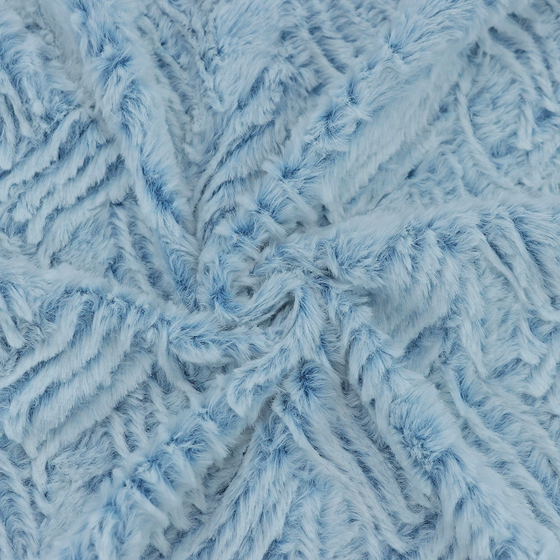 Spot frost color all -poly poly poly poly poly poly poly poly poly poly poem is edited by rabbit hair pressure flower fabrics autumn and winter clothing home spinning sofa pillow shoes and hat fabrics