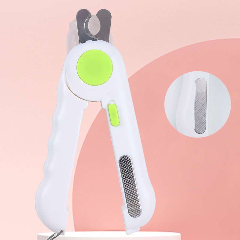 Suministros para mascotas Amazon nuevo profesional gato cortaúñas con luces novato mascota cortaúñas uñas herramientas de molienda