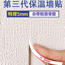 超厚立体3D防水防潮自粘墙贴墙纸防撞保温防寒客厅卧室墙裙墙围