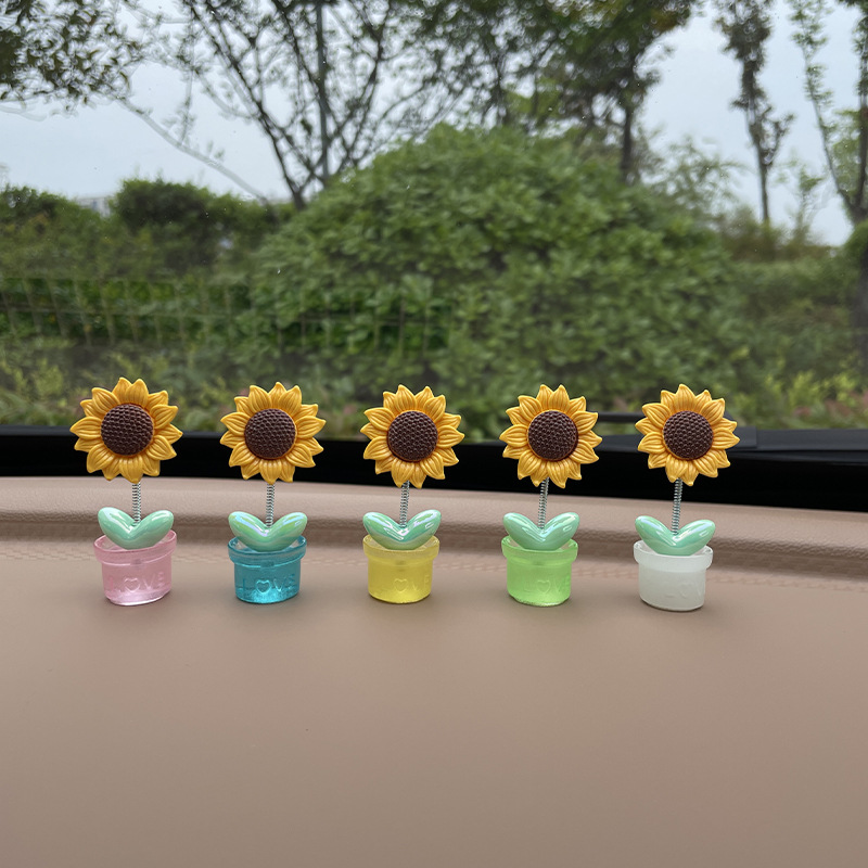 [전기도금 고체잎] 5개 화분의 색상이 반복되지 않습니다.