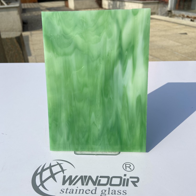 【厂家直销】彩色玻璃原片 DIY手工艺品玻璃 蒂凡尼灯具玻璃 98-1