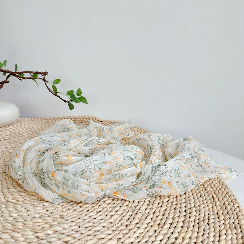 Universal Japanese fresh summer scarf, thin breathable cloak, with neck protection, sun protection