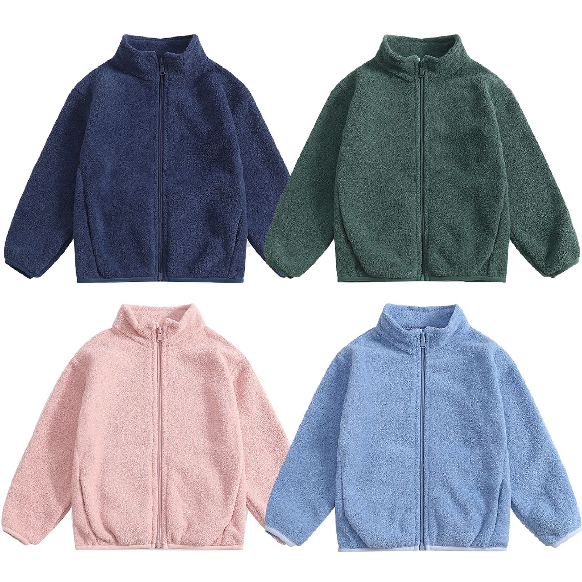 Velvet warm jacket for men and women
