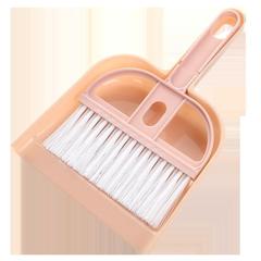 Mini desktop cleaning brush, desktop computer keyboard brush, small broom, dustpan and shovel set manufacturer hot sale