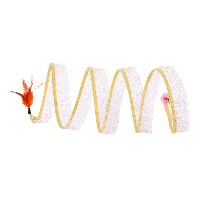 Suministros para mascotas Amazon nuevo tipo S túnel juguete plegable CANAL DE Hola gato Juguetes