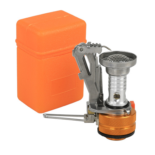 Outdoor camping stove head stove set mini stove head integrated with electronic ignition stove head camping stove head wholesale