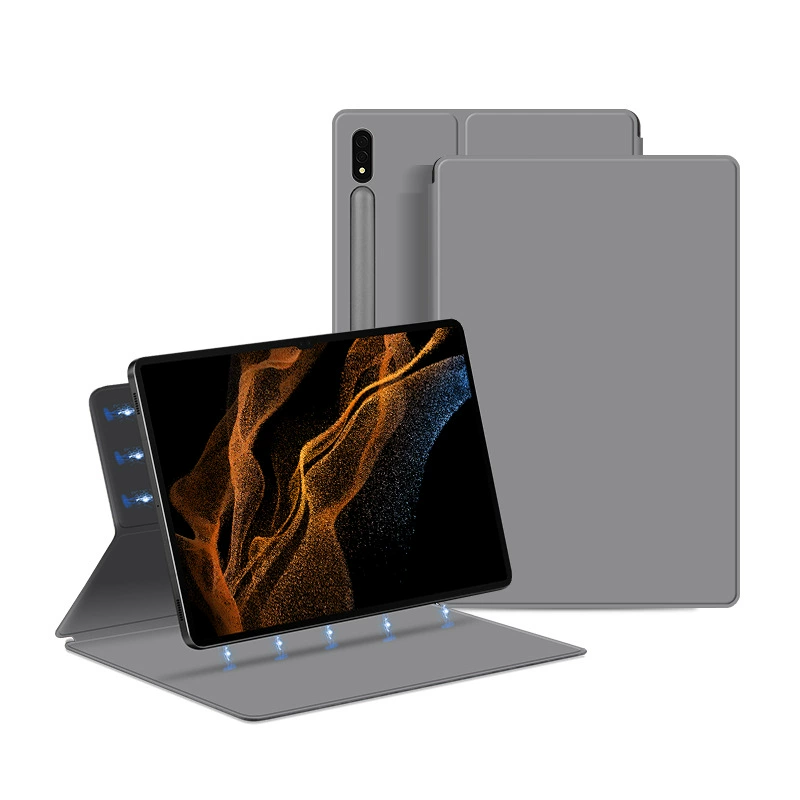 Совместимый с планшетом Samsung Galaxy Tab S9/S8 Ultra 14.6-дюймов магнитный вакуумный чехол Fe12.4