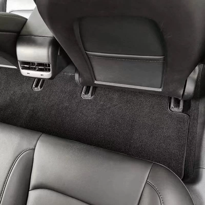 suede car floor mats, one mat – Universal Foot Pad - single-piece-rear-seat-please-specify-vehicle-model-and-year