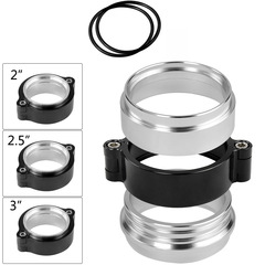 Modified V-shaped flange clamp aluminum alloy fixed movable buckle diameter 2"/2.5"/3"/3.5"/4"