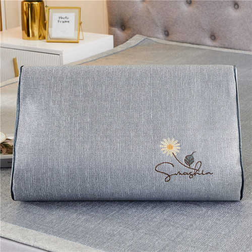 Summer Cool Pillow Mat Latex Pillow Memory Pillow Pillow Case Children's Ice Silk Pillow Case Single Pillow Core Case One Pack