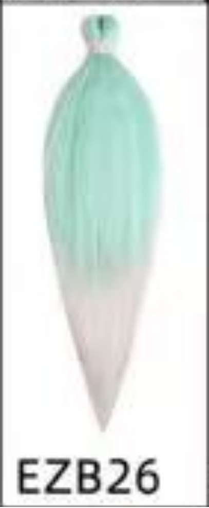 EZ color pelucas grandes trenzas pre estiradas crochet trenzas pre estiradas africanas trenzas sucias