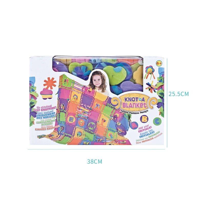 Children's soft duvet, woven toy, materials set, DIY, mermaid, family style