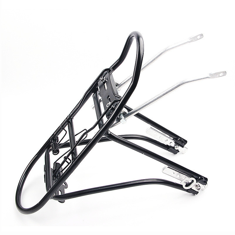 67020-pulgadas bicicleta plegable bicicleta trasera estante ajustable adecuado para una variedad de estantes de bicicleta de montaña