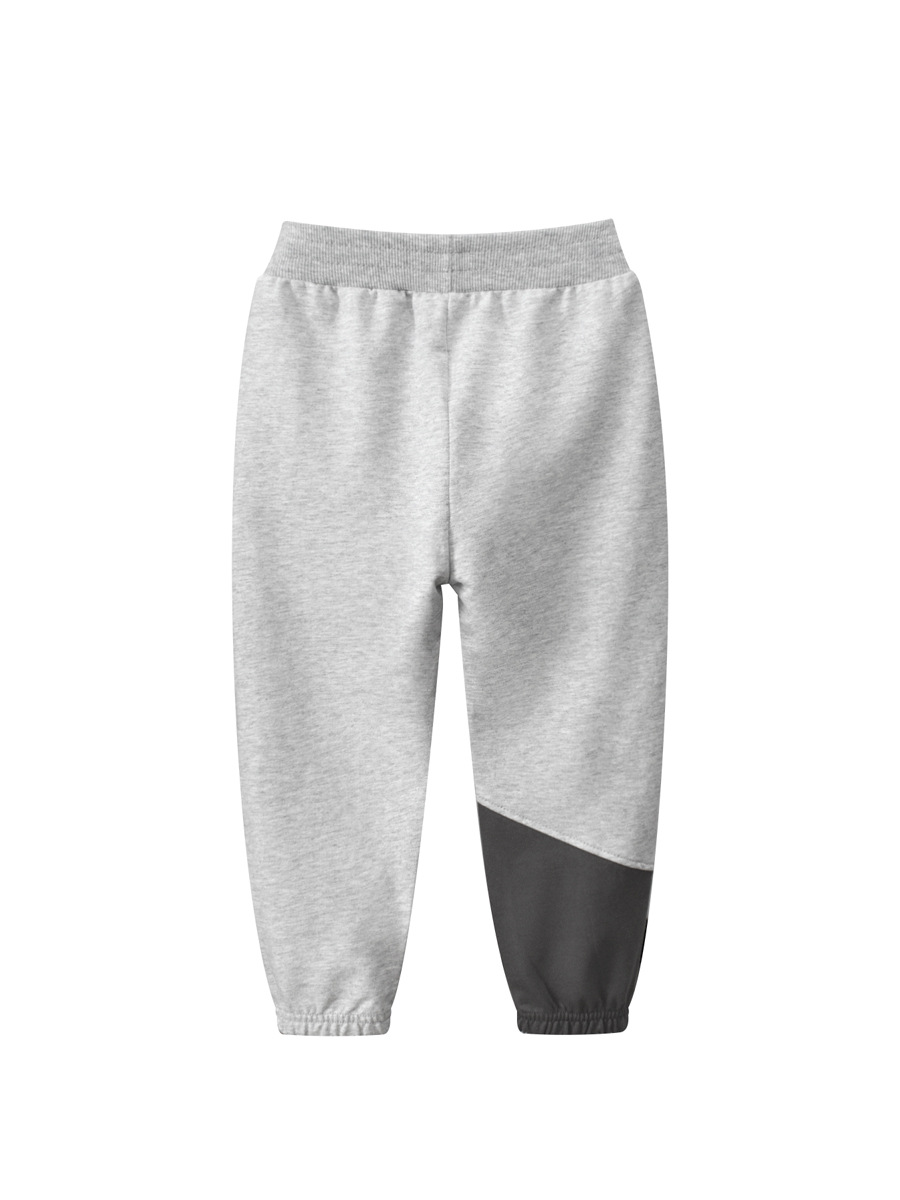 2024 marca de ropa infantil transfronteriza pantalones largos deportivos para niños pantalones corsés para bebés excavadora de dibujos animados