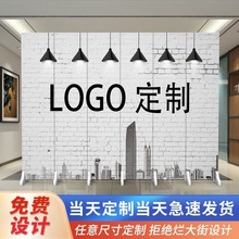 定制屏风隔断办公室励志屏客厅隔断隔断墙现代简约隔断屏风折叠