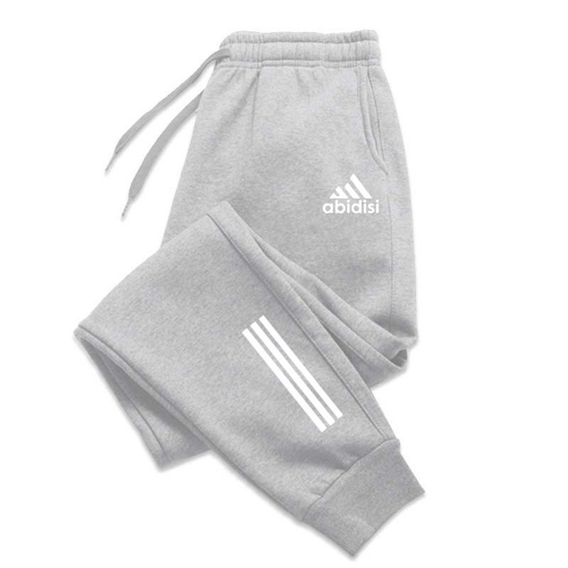 Cross-Border Foreign Trade Autumn and Winter Unisex Sweatpants Printed Casual Sports Pants Warm Jogging Pants Outdoor Pants