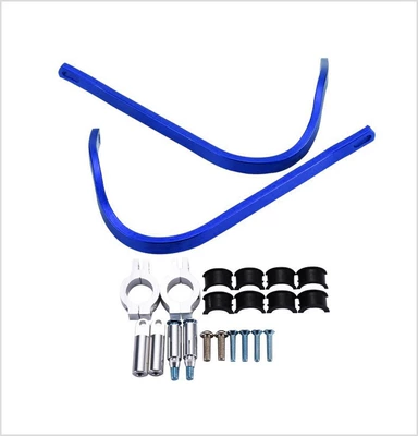 Motorcycle Safety Supplies accessories full aluminum alloy - blue-all-aluminum-hand-guard