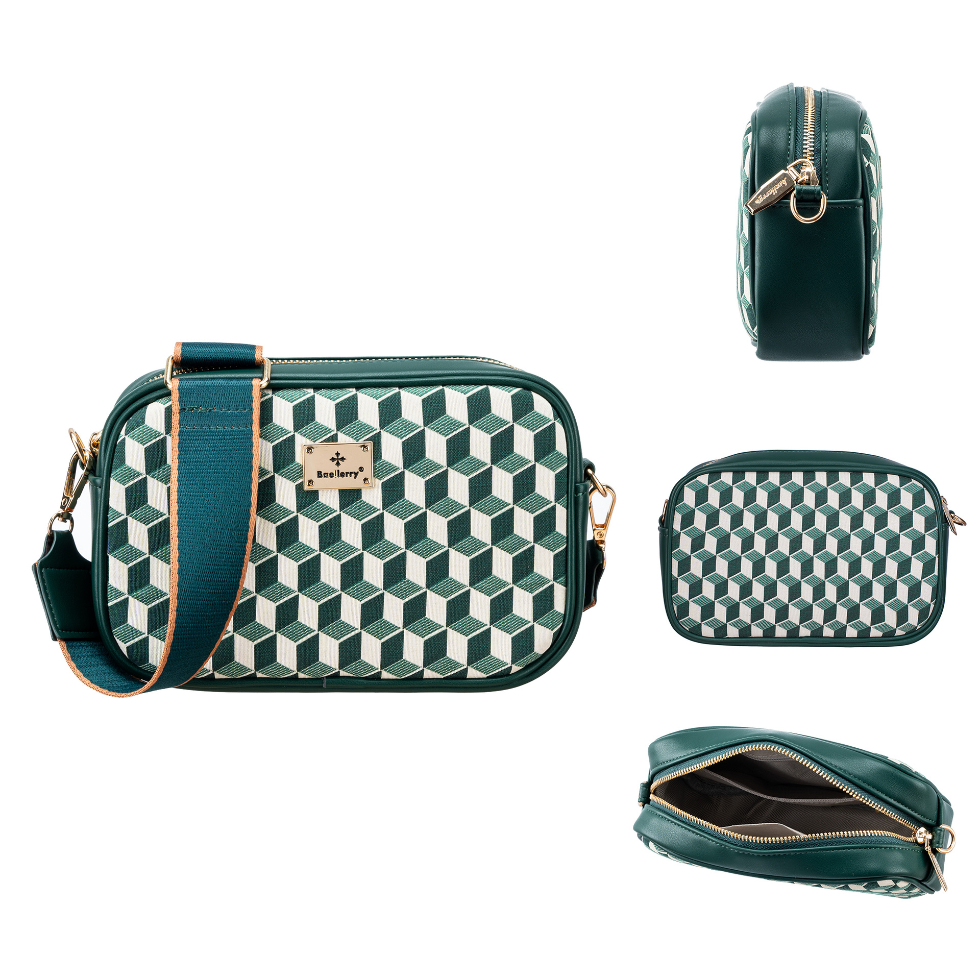 Borsa a spalla donna a quadri mini borsa a tracolla versatile_voghion.com