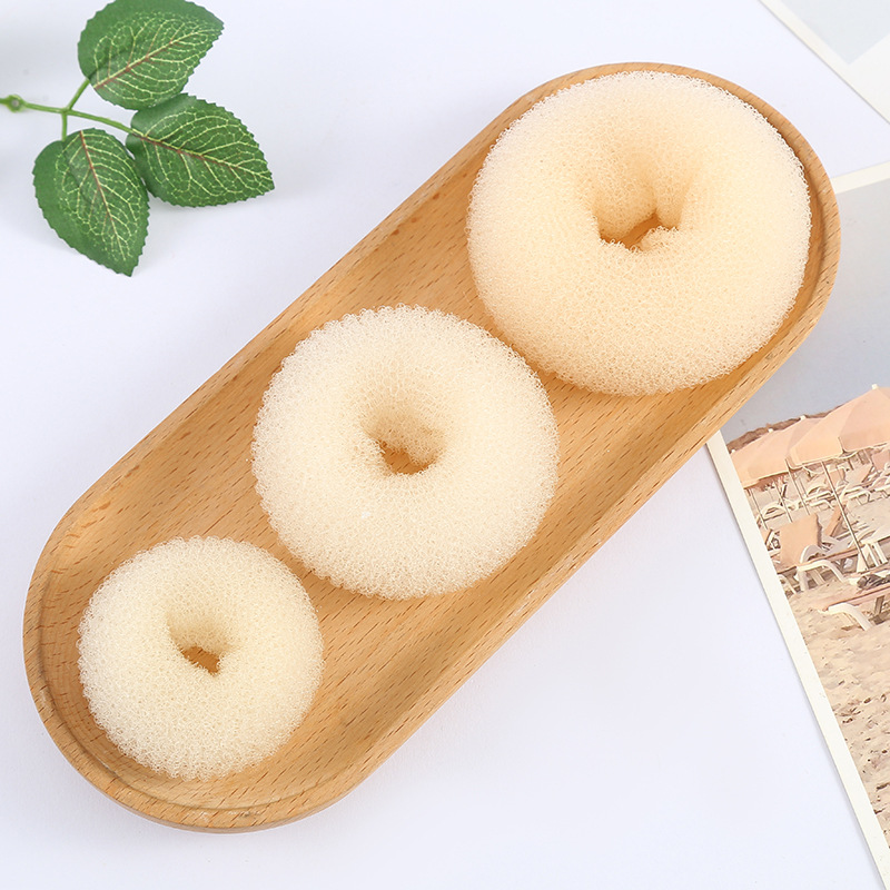Meatball cabeza placa artefacto perezoso tejer donut pelo encaje francés simple bandeja esponjosa al por mayor
