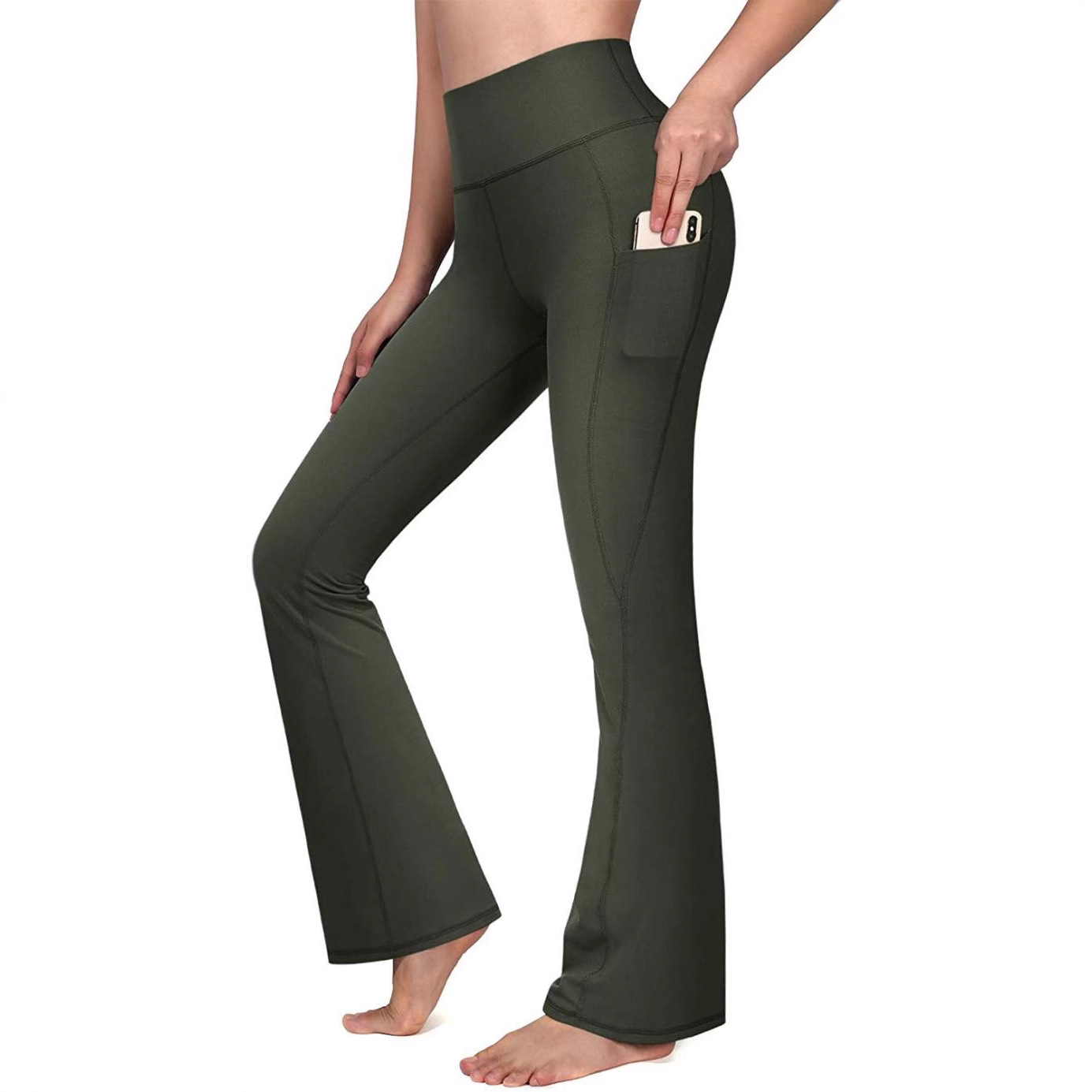 Wish Bestselling Multicolor Women's Loose Leg Pocket Pants Casual Sports Quick-Drying Yoga Pants CM458
