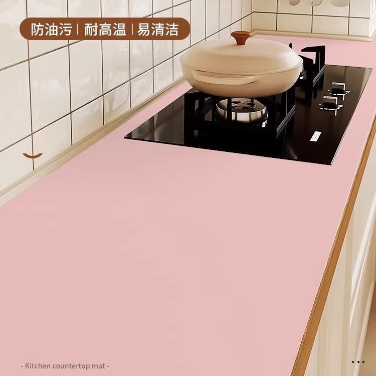 3.5mm加厚厨房灶台台面翻新保护垫防水防油耐高温灶台专用垫子|undefined