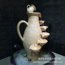 �ӹ�ˮ��ʯ�� ͥԺ�S���麵����ˮ��Ȫ�[�� �S�҃r���b