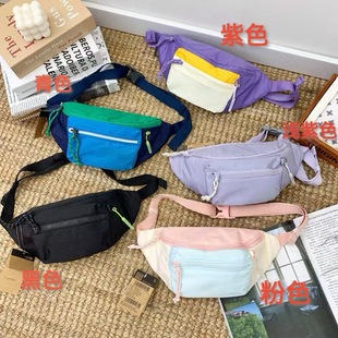 Children's Mountaineering Messenger Bag Korean Purchasing 25 Summer Sports Waist Bag Mobile Phone Bag Nn2Pr11