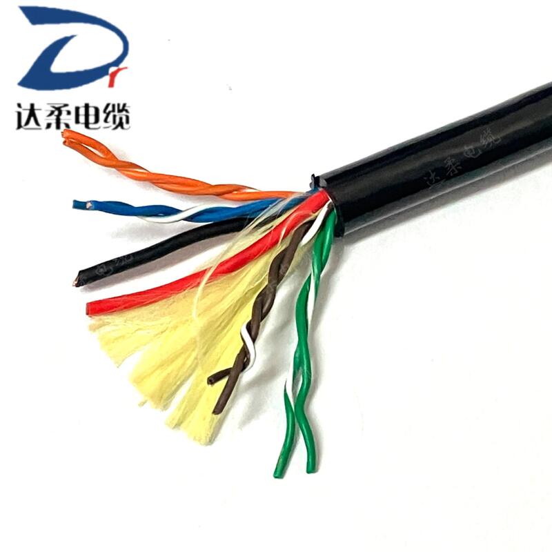 Daro Underground Parking Lot Uses Super Category 6 Oxygen-Free Copper Network Cable with Power Supply and Video Surveillance Integrated Cable