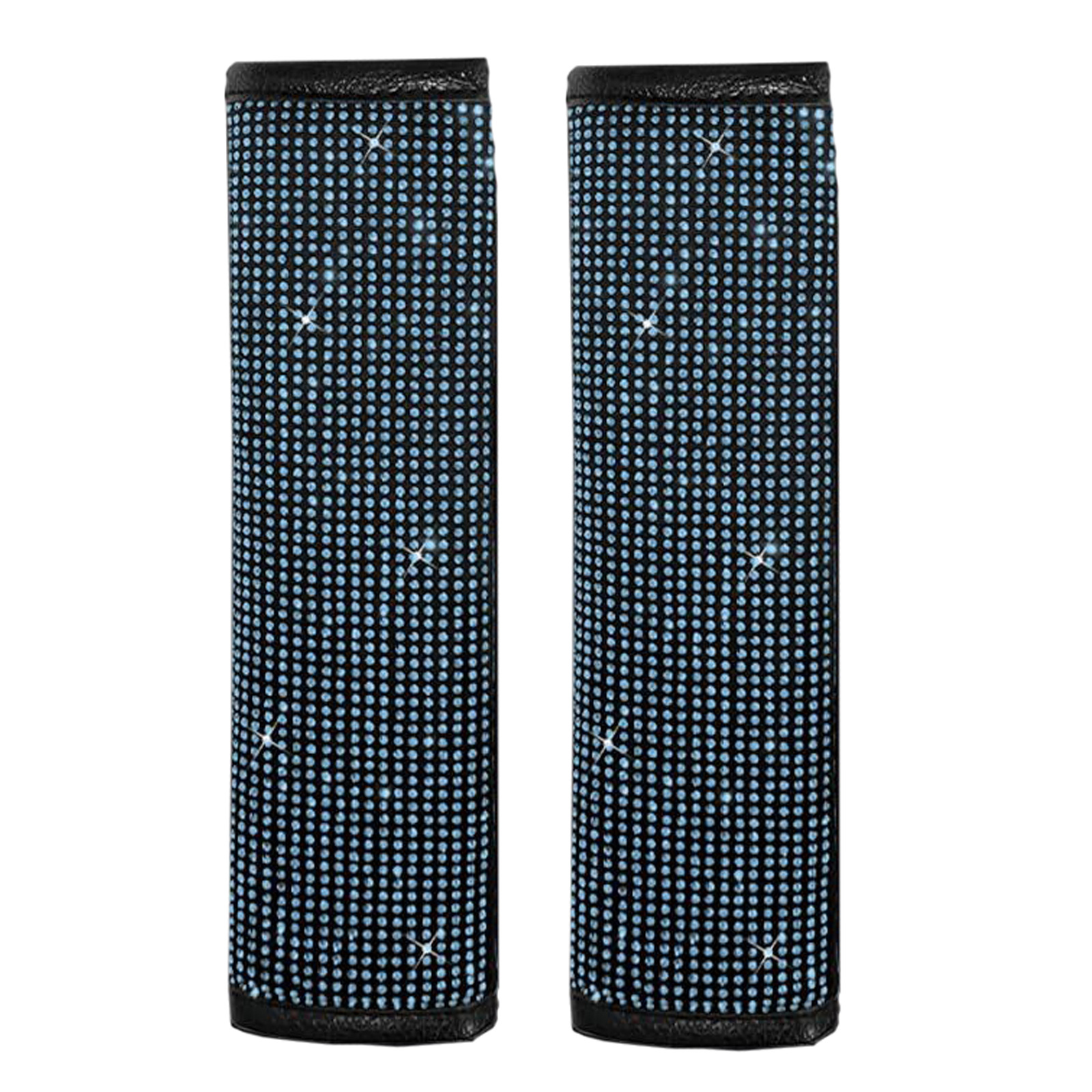 Cross-Border Foreign Trade Goddess Dazzling Diamond-Studded Rhinestone Full Diamond Car Seat Belt Shoulder Pad Glitter Stickers