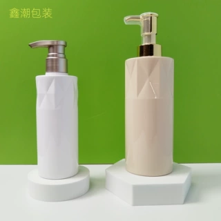 300ml洗手液瓶身体乳瓶500ml圆柱按压式洗发水瓶沐浴露瓶护发素瓶