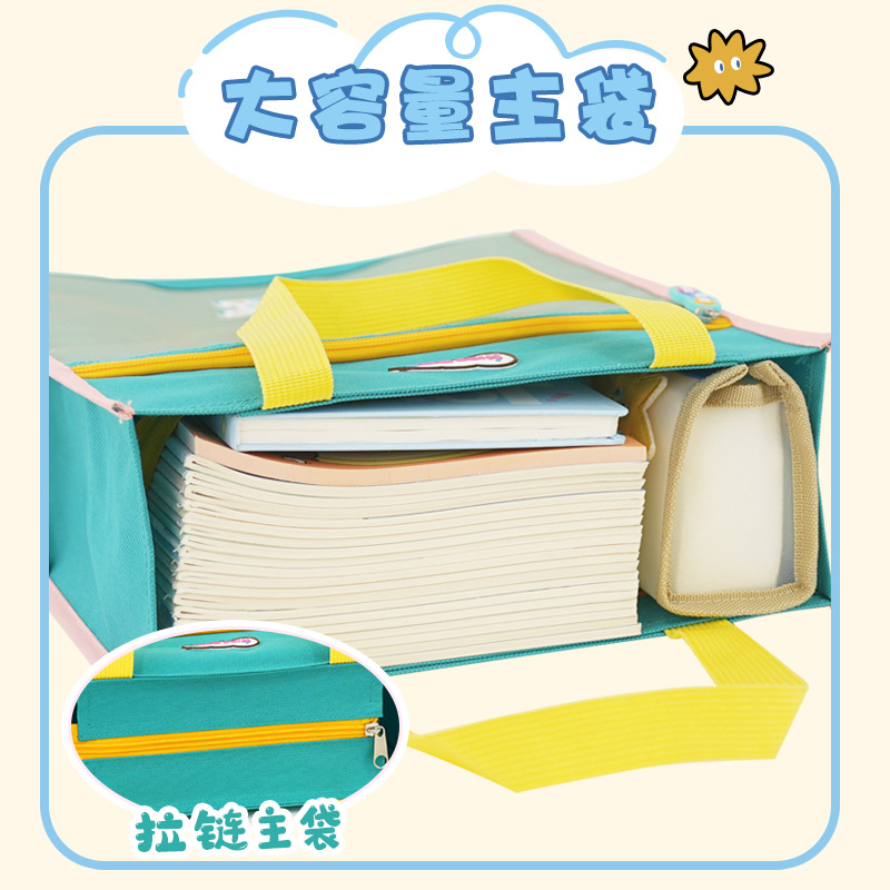 Bolso de papel de prueba de gran capacidad especial para estudiantes de alto valor