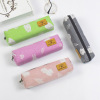 Cartoon pencil case, capacious stationery for pencils for elementary school students, storage bag