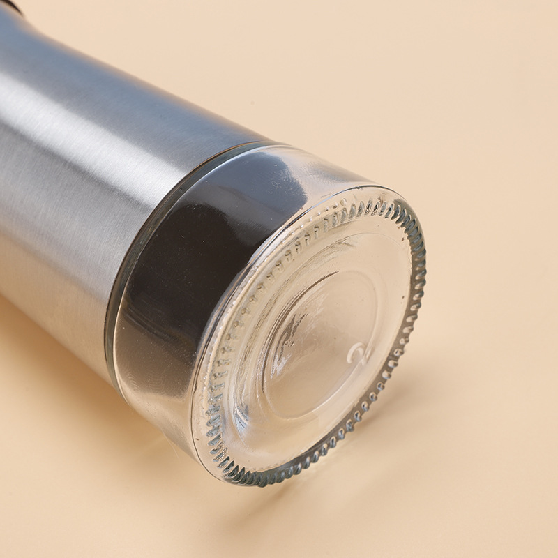 Acero inoxidable al por mayor herramientas de barbacoa al aire libre botella pimienta cocina hogar comino esparcidor en polvo condimento tarro