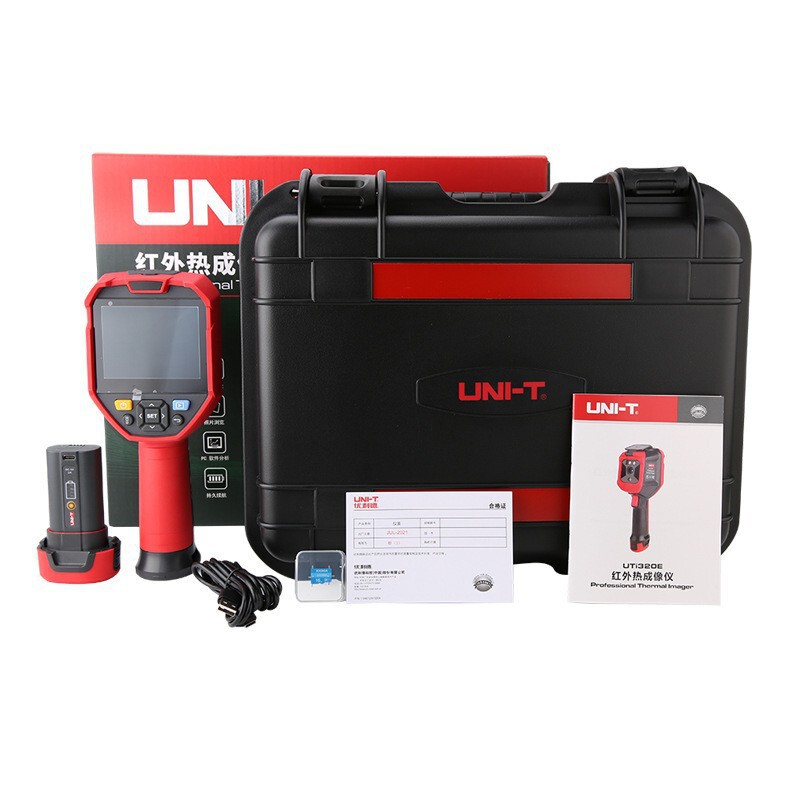 Uliide High-Definition Infrared Thermal Imager Floor Heating Leak Detection Distribution Cabinet High-Precision Thermometer Uti260E/320E