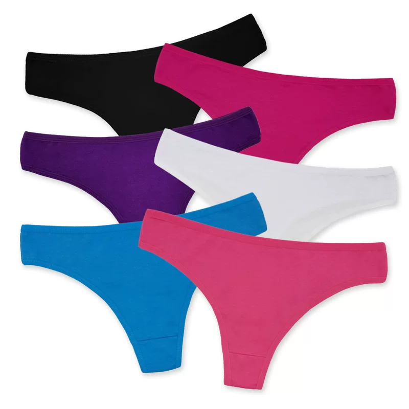 [Юн Мэнни] Внешнеторговые Ladies Under Pants Заводское предложение Хлопковые однотонные женские Through Pants Cross-border Girls T Girls T
