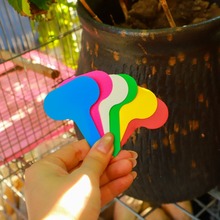 T型花卉牌硬塑料园艺标签加厚植物标签花卉牌记号牌第3代盆栽插牌