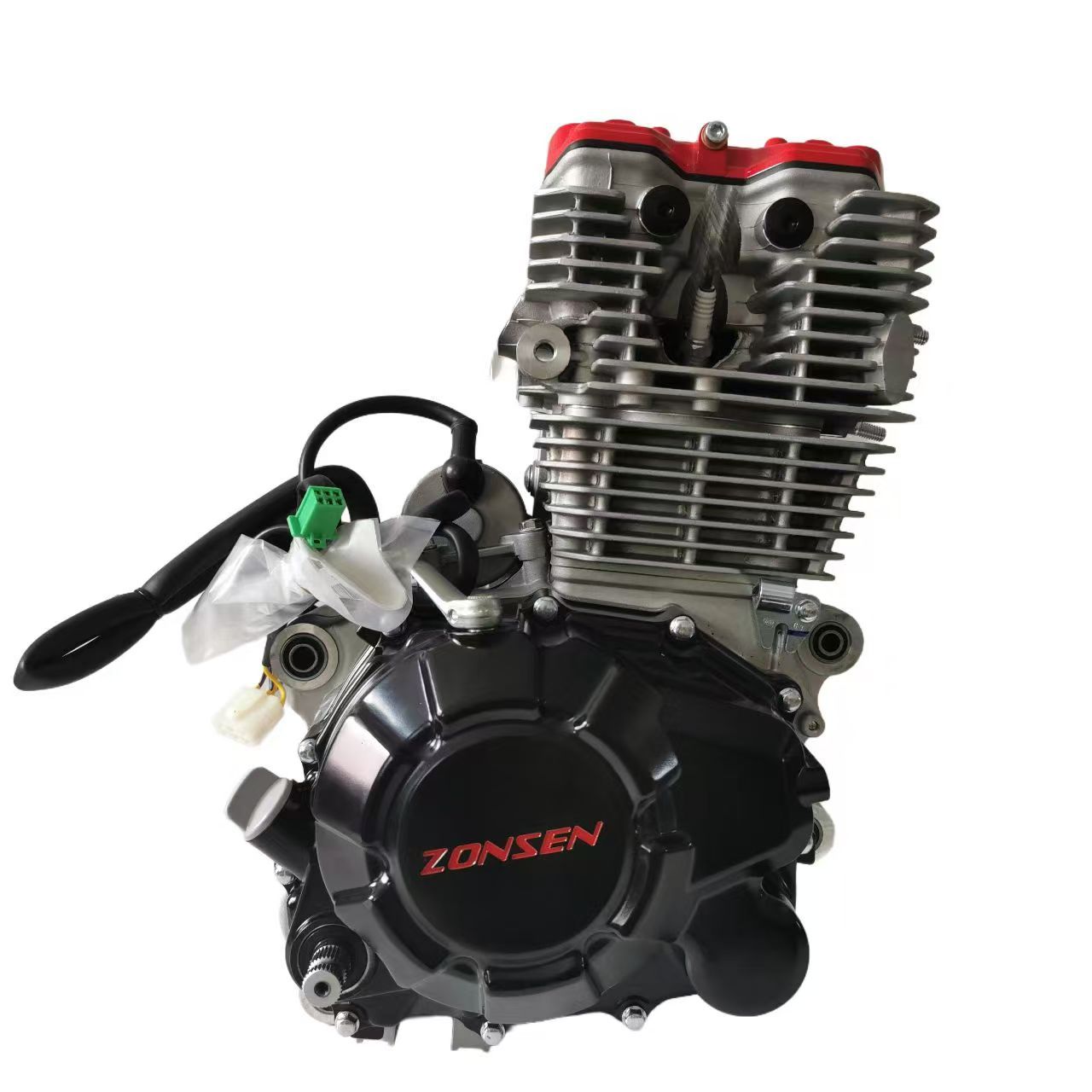 Двигатель Zongshen CB300R 4-клапанный с воздушным охлаждением