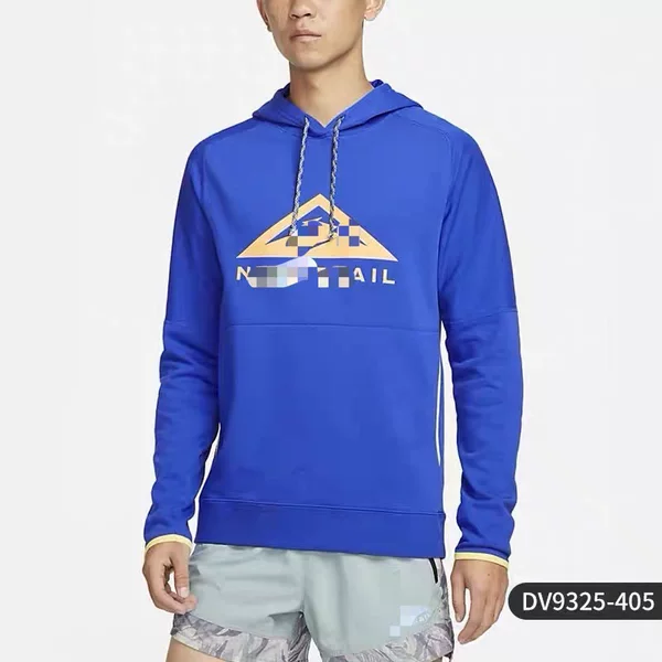 Brand In-Stock Cross-Border Popular Hooded Sweatshirt for Autumn, Warm and Windproof, Sports Print, Couple's Running Long-Sleeve Trendy Style