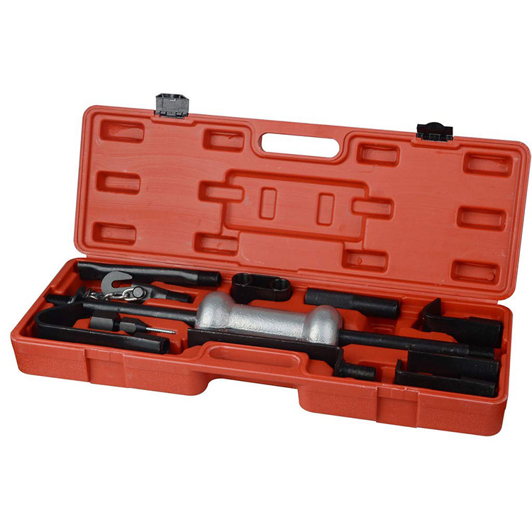 Hoja de cuerpo de coche metal deslizante martillo Grupo deslizamiento tirón martillo hoja herramienta de metal hoja metal tirar martillo hoja herramienta de reparación de metal