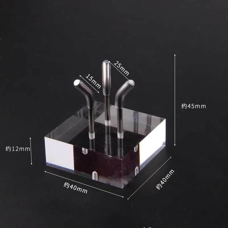 Base de acrílico 40 mm (plata)