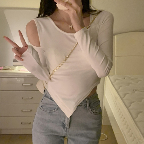 Women's Irregular Autumn/Winter Slim-Fit Short-Length Trendy 