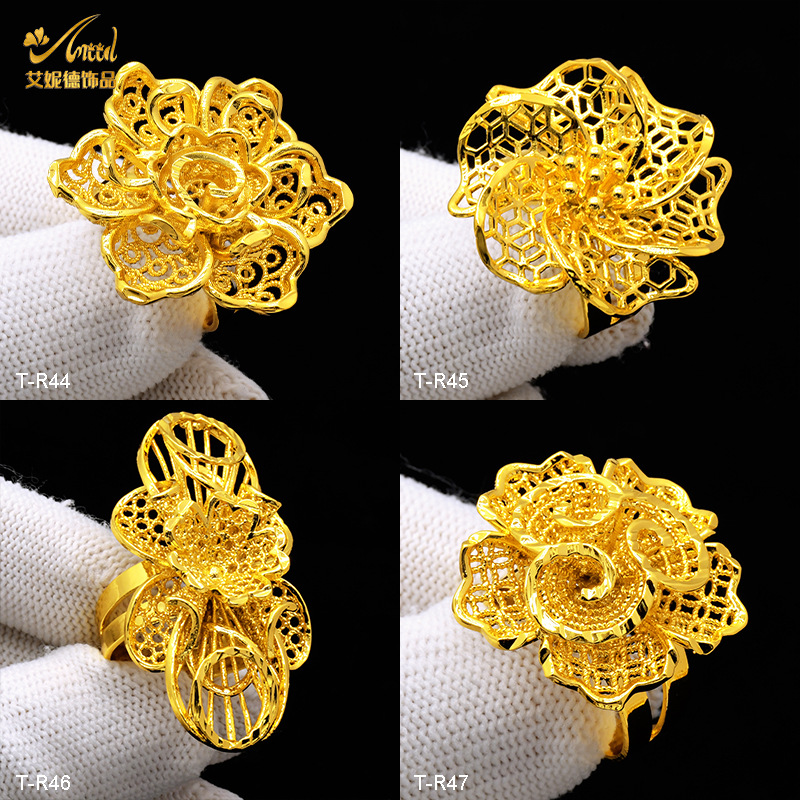 brass one size ring
