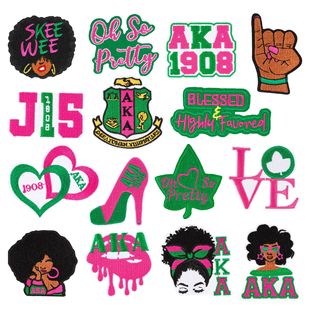 AKA AlphaKappaAlpha��Õ����}�̽����N ��ɫ�Gɫ�C���N����DIY