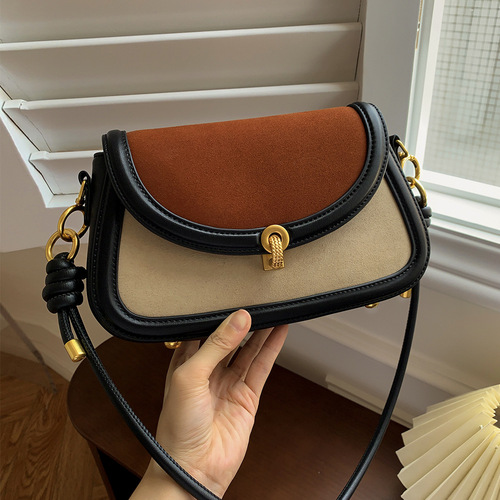 Morandi color underarm bag women's spring and summer retro bag 2024 new fashion women's bag shoulder bag crossbody bag trendy