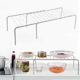 铁艺分层厨房置物架调料收纳架 日式落地式调料架 厨房置物架台面